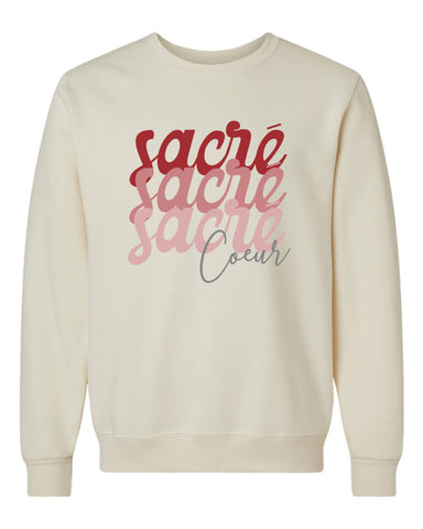 Sweatshirts - Sacré Coeur sweatshirt in Cream
