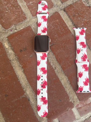 Apple Watch Band with heart logo