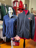 Ladies Micro fleece full zip jacket w/Heart logo or B
