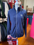 Ladies Micro fleece full zip jacket w/Heart logo or B