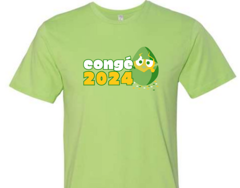 Congé 2024 Youth Short Sleeve T Shirts - ***Pre-Order Only***