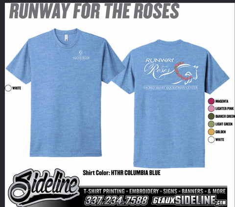 Runway for the Roses T-shirts Short & Long Sleeve   **PRE-ORDER ONLY**