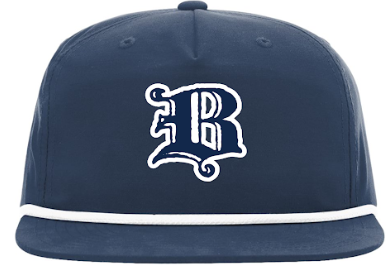 Caps - Navy/White Snapback Cap