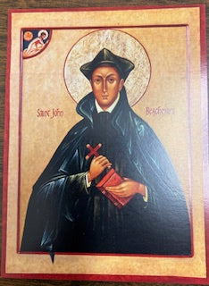 Prayer Card - St. John Berchmans
