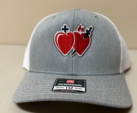 Caps - Truck Style Hat with Heart Logo