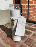 Prayer Candle with Cord Bracelet
