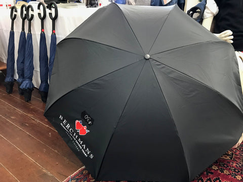 Sacred Heart Reverse Open Umbrellas