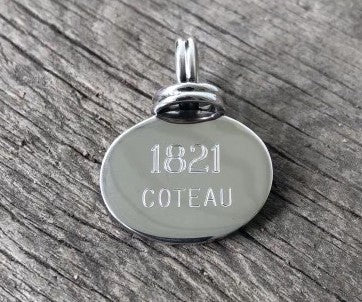 Jewelry - Coteau 1821 Oval Pendant (no chain)