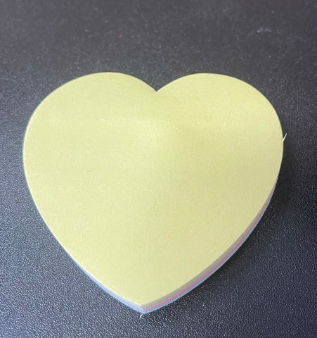 Heart Shaped Note Pad
