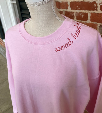 Sweatshirts - ASH Pink Crewneck Sweatshirt