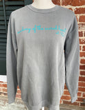 Sweatshirts - ASH Comfort Colors Charcoal Grey sweatshirt