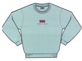Christmas at Coteau Adult Sweatshirts in Dusty Blue