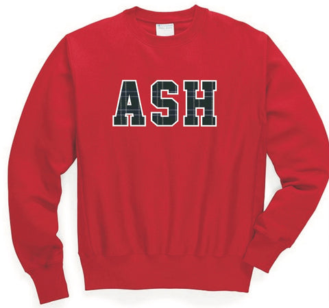 Sweatshirts - RED ASH applique Sweatshirt for Seniors and Alums