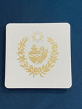 Sacred Heart Disposable Coasters